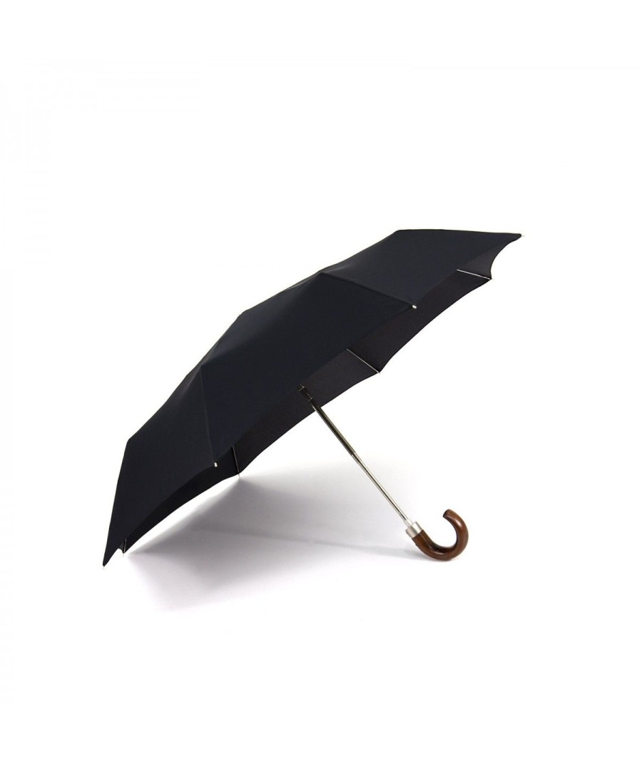 Homme Maison Pierre Vaux | Parapluie "Mini & Automatique" - Noir