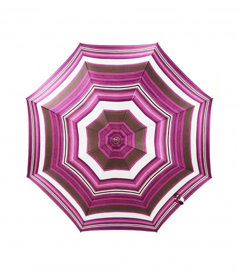 Femme Maison Pierre Vaux | Parapluie Satin Imprimes Fantaisie - Long Manuel N°17