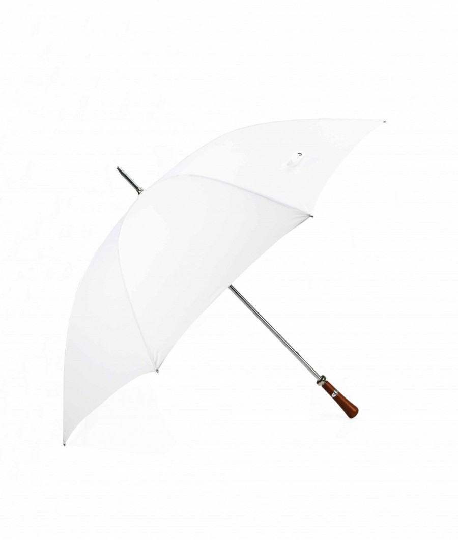 Femme Maison Pierre Vaux | Parapluie "Le Golf" Manuel - Blanc