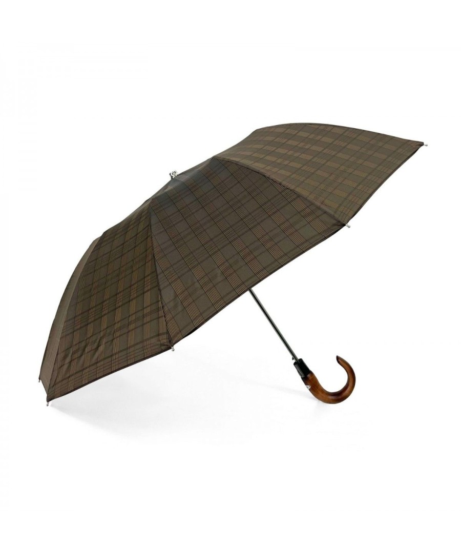 Homme Maison Pierre Vaux | Parapluie "Fantaisie Homme" Pliant Automatique N°2