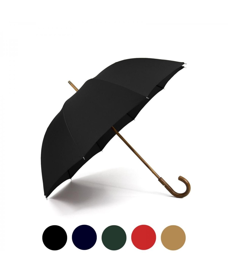 Homme Maison Pierre Vaux | Parapluie "Le Berger"- Long Manuel