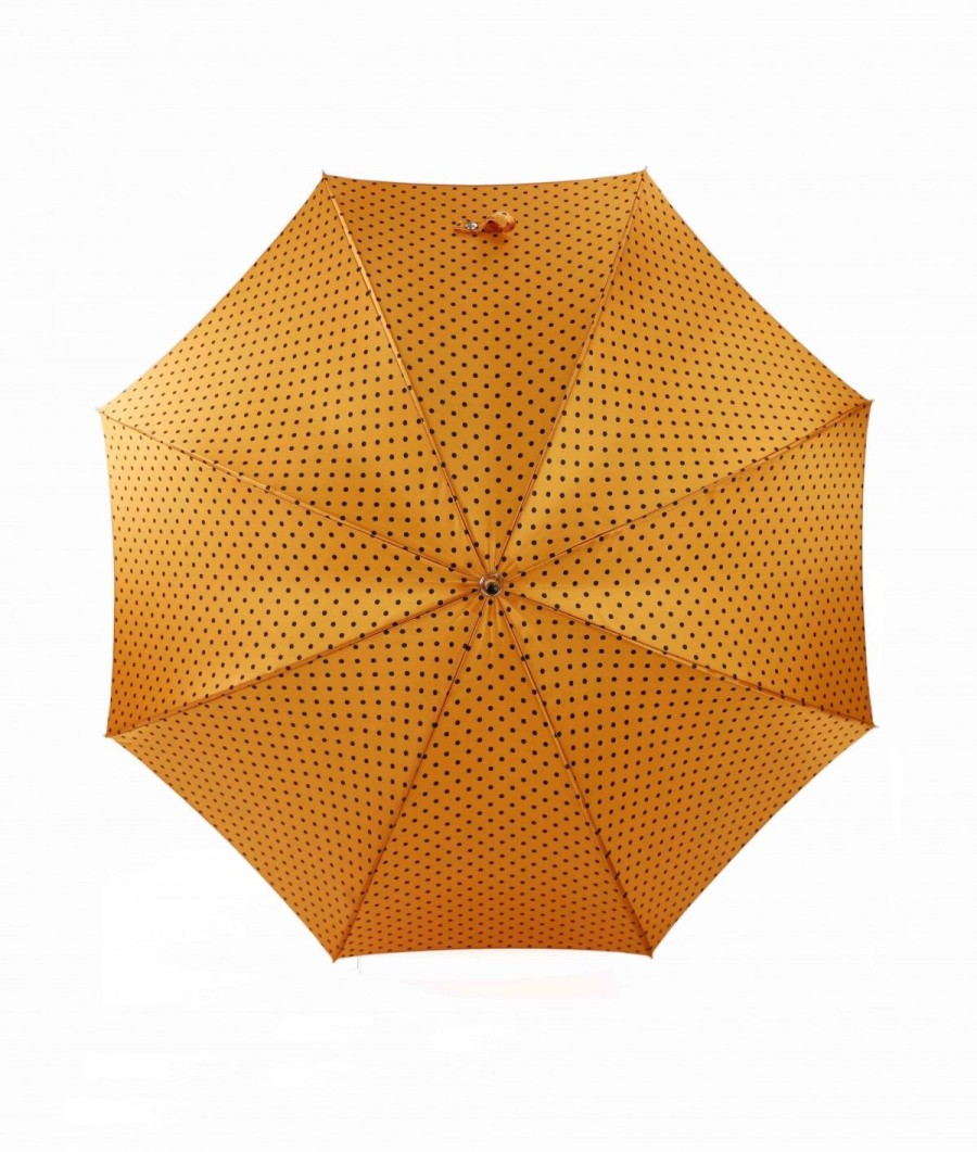 Femme Maison Pierre Vaux | Parapluie Satin Imprimes Fantaisie - Long Manuel N°19