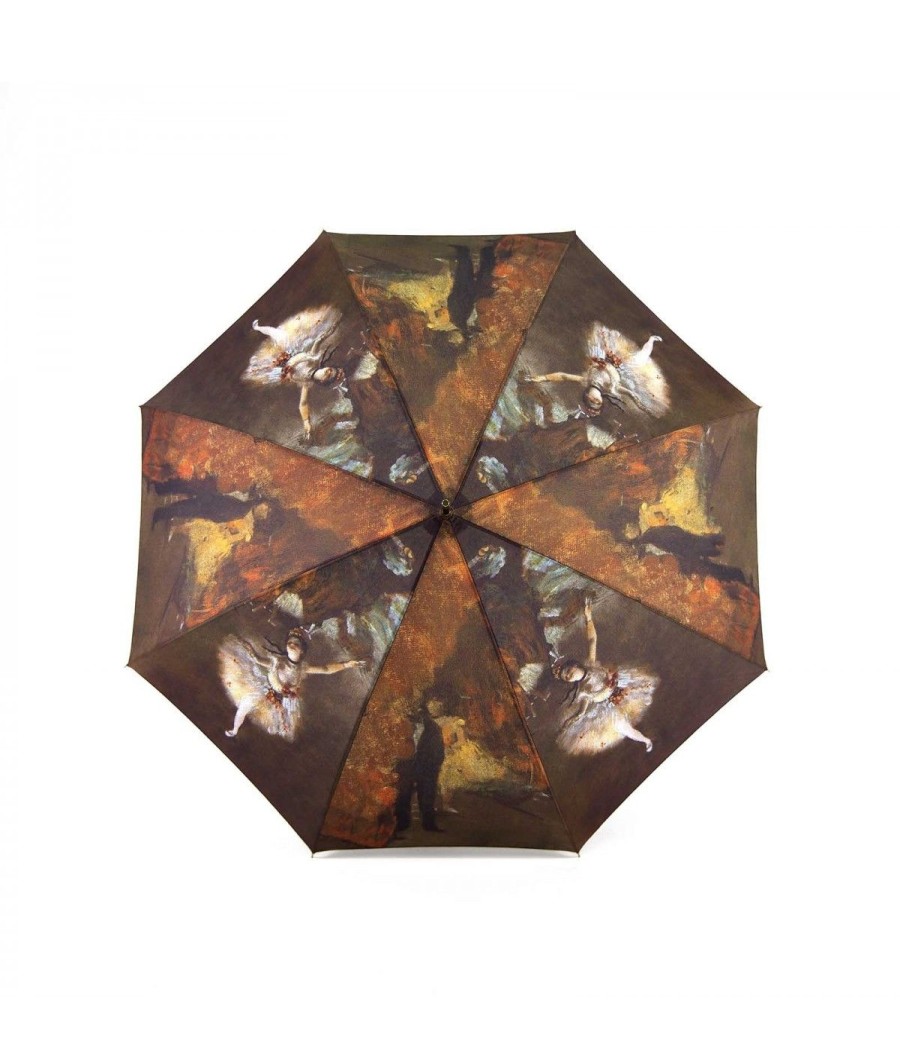 Femme Maison Pierre Vaux | Parapluie "Impressionistes- La Danseuse Etoile" - Long Automatique