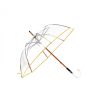 Femme Maison Pierre Vaux | Parapluie "Transparent Classique' Manuel - Jaune