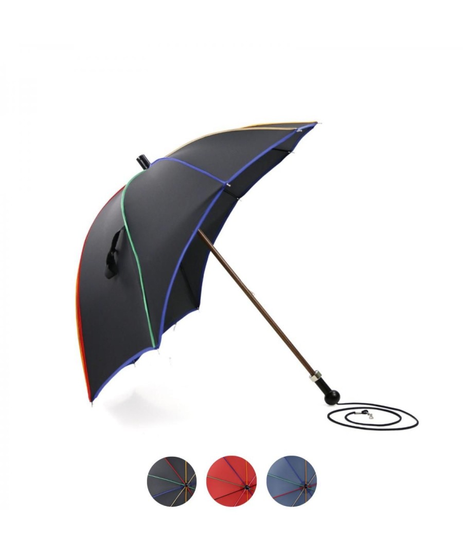 Femme Maison Pierre Vaux | Parapluie "Casquette" - Biais Multicolores