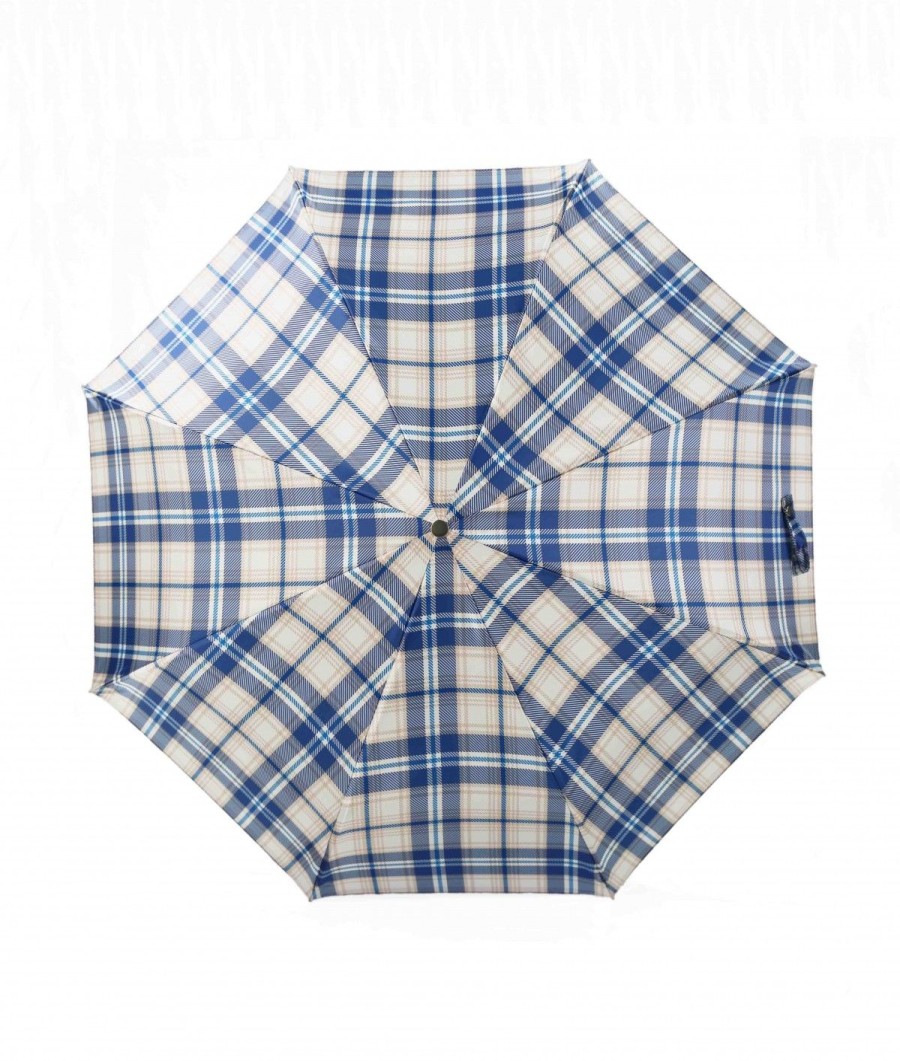 Femme Maison Pierre Vaux | Parapluie Pliant Satin Imprimes Fantaisie - Automatique - N°9