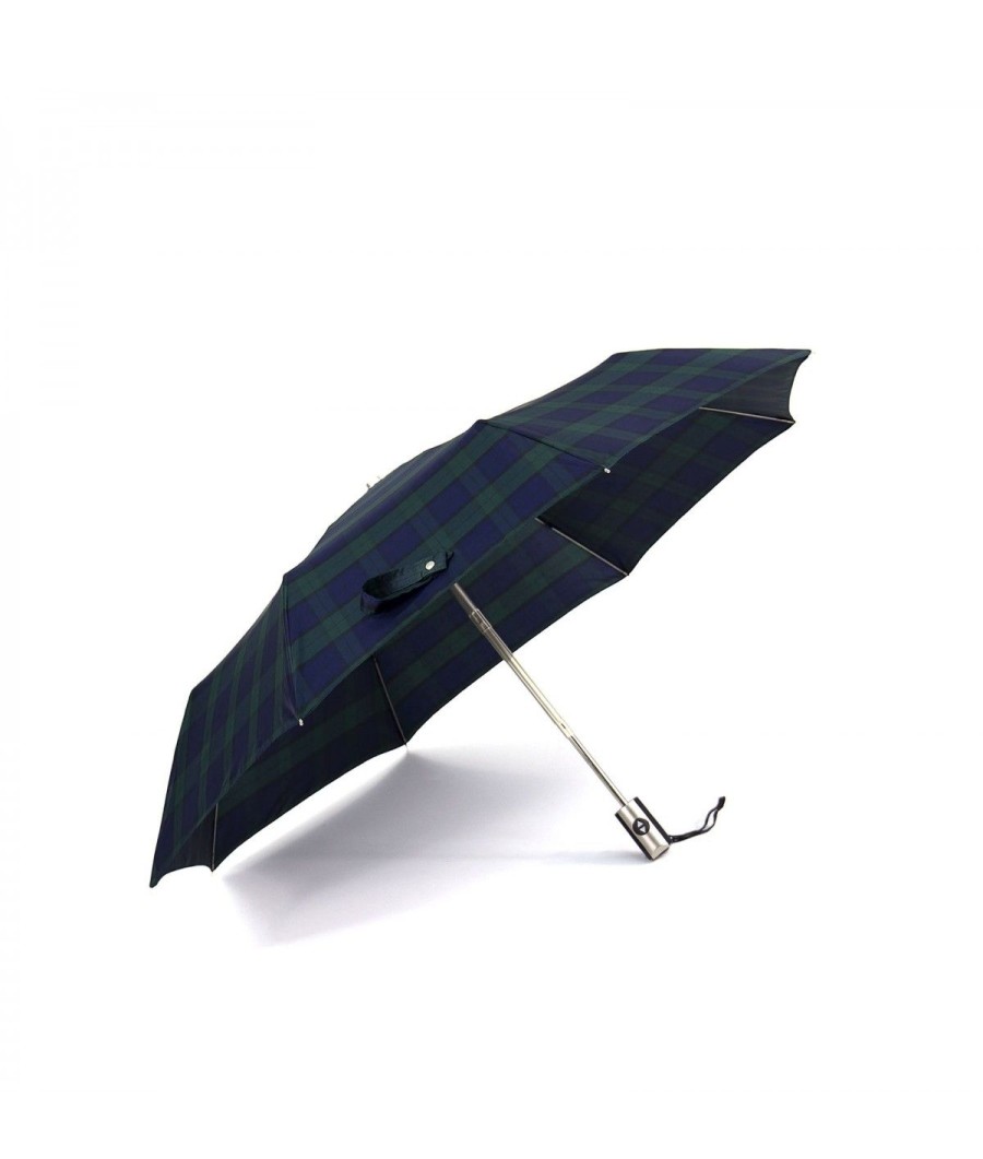 Homme Maison Pierre Vaux | Parapluie "L'Indispensable - Pour Lui "- Col.3 Mini A Ouverture/Fermeture Automatique