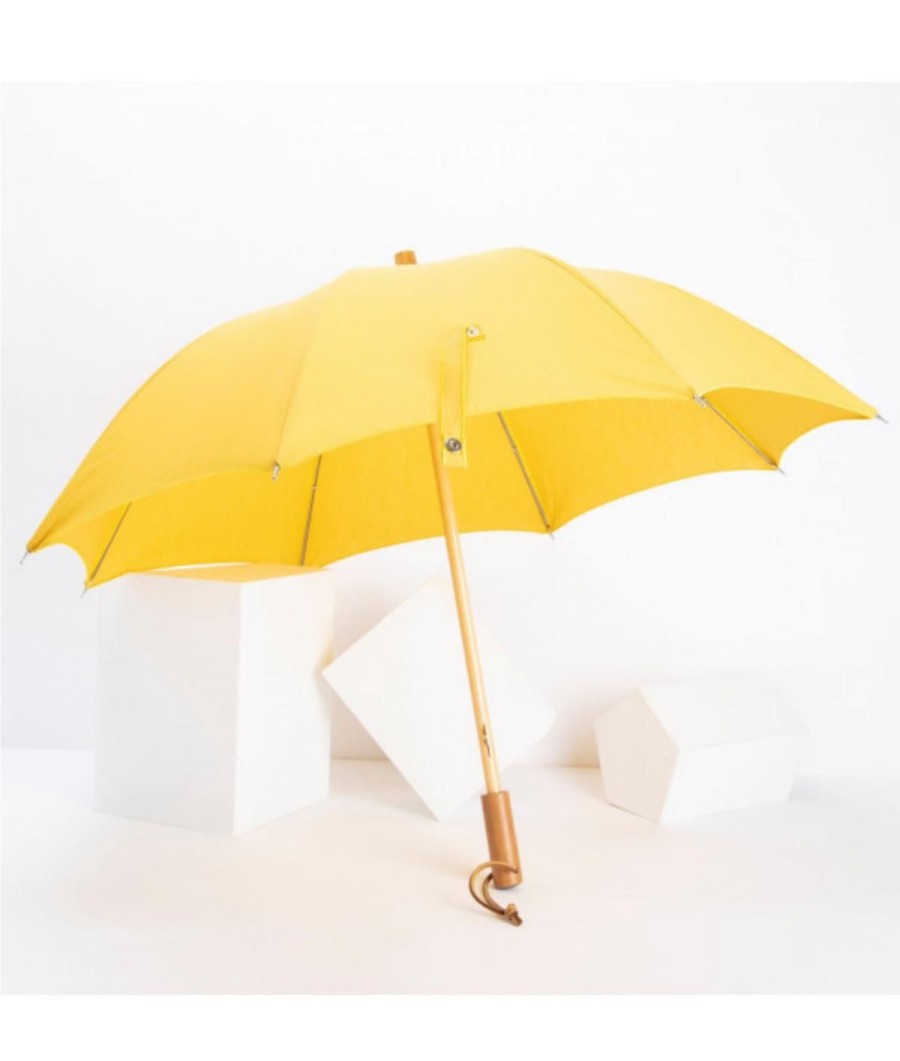 Enfant Maison Pierre Vaux | Parapluie - Le Tom Pouce - Jaune Ble